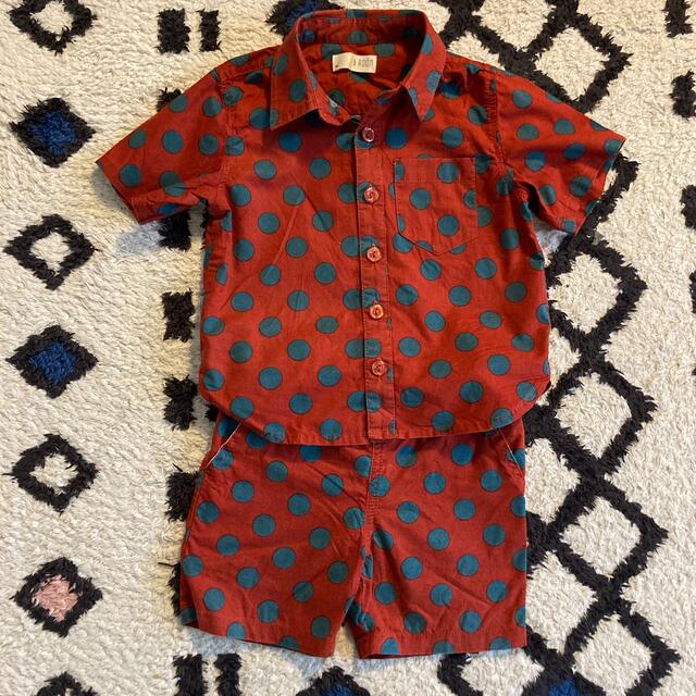 b.Room(ビールーム)のセットアップ 90 キッズ/ベビー/マタニティのキッズ服男の子用(90cm~)(ブラウス)の商品写真