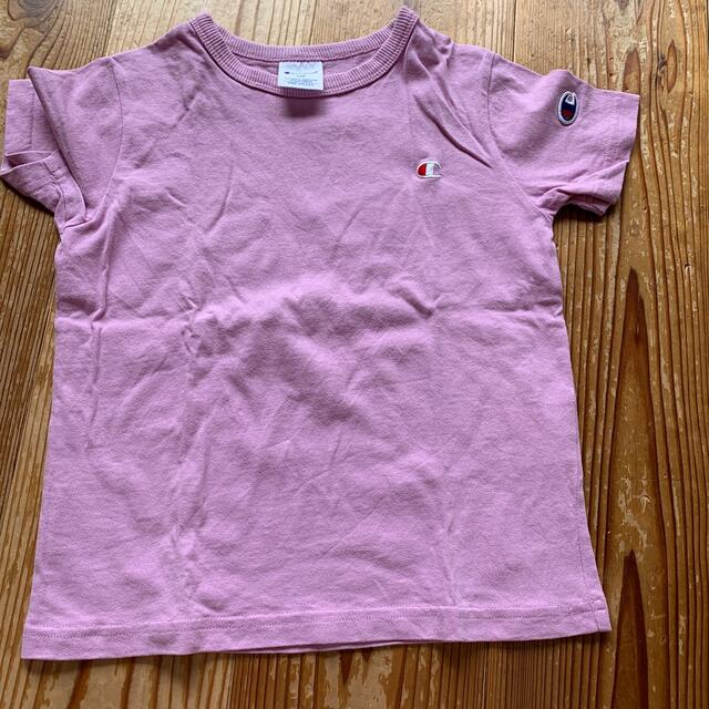 値下げ！チャンピオン Tシャツ キッズ/ベビー/マタニティのキッズ服女の子用(90cm~)(Tシャツ/カットソー)の商品写真