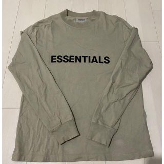 フィアオブゴッド(FEAR OF GOD)の2020FW FOG エッセンシャルズ ロンＴ オリーブ XS(Tシャツ/カットソー(七分/長袖))