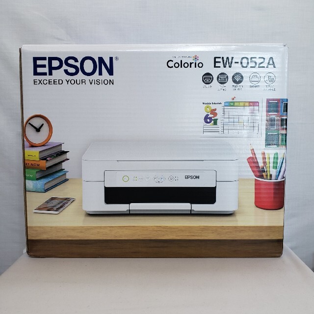 エプソン プリンター インクジェット複合機 カラリオ EW-052Aスマホ/家電/カメラ