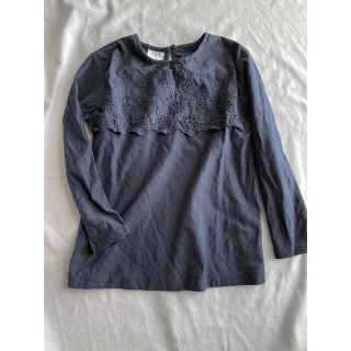 ザラキッズ(ZARA KIDS)のZARA kids レース付きロンT(Tシャツ/カットソー)