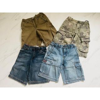 ギャップ(GAP)の（中古）GAP ハーフパンツ デニム 半パン ズボン 130㎝ 4枚セット(パンツ/スパッツ)