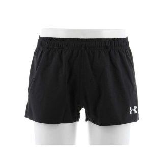 アンダーアーマー(UNDER ARMOUR)のアンダーアーマー ラクビー ショート パンツ L 黒 ブラック 新品(ラグビー)