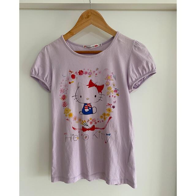 UNIQLO(ユニクロ)のＴシャツ キッズ/ベビー/マタニティのキッズ服女の子用(90cm~)(Tシャツ/カットソー)の商品写真