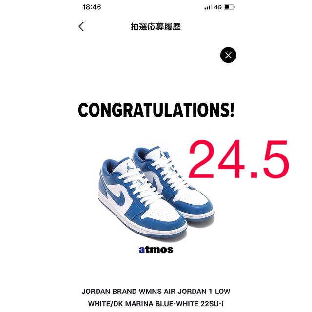 Nike WMNS Air Jordan 1 Low "Marina Blue"レディース