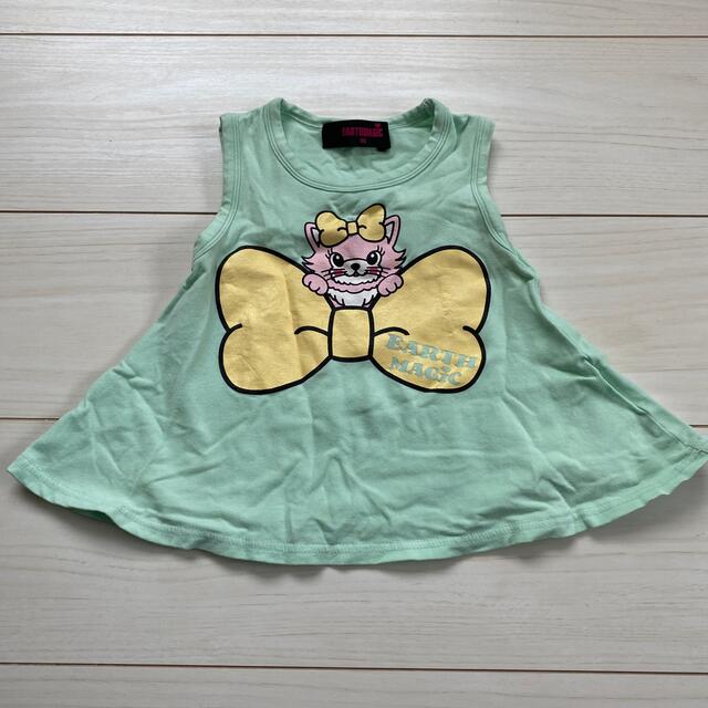 EARTHMAGIC(アースマジック)のアースマジック　90  チュニック キッズ/ベビー/マタニティのキッズ服女の子用(90cm~)(Tシャツ/カットソー)の商品写真