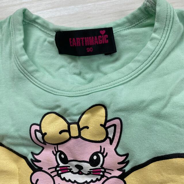 EARTHMAGIC(アースマジック)のアースマジック　90  チュニック キッズ/ベビー/マタニティのキッズ服女の子用(90cm~)(Tシャツ/カットソー)の商品写真