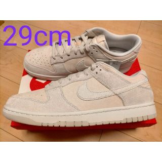 ナイキ(NIKE)のNIKE DUNK LOW RETRO PRM Vast Grey 29cm(スニーカー)