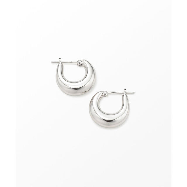 Jouete ラップピアス プラチナム シルバー フープピアス ジュエッテ