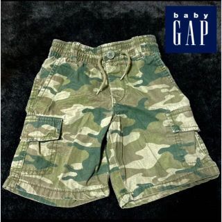 ベビーギャップ(babyGAP)の【美品】Gap ハーフパンツ 迷彩柄　105cm(パンツ/スパッツ)