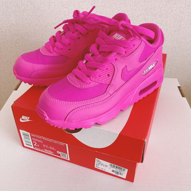 NIKE AIR MAX 90 LTR ピンク 20cm 833377-603