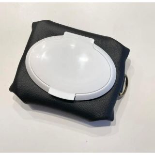 ウェットティッシュポーチ(black)ウェットティッシュケース(外出用品)