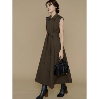 アニュアンス(ánuans)の【ささき様専用】L'or Sleeveless Coat Dress(ベスト/ジレ)