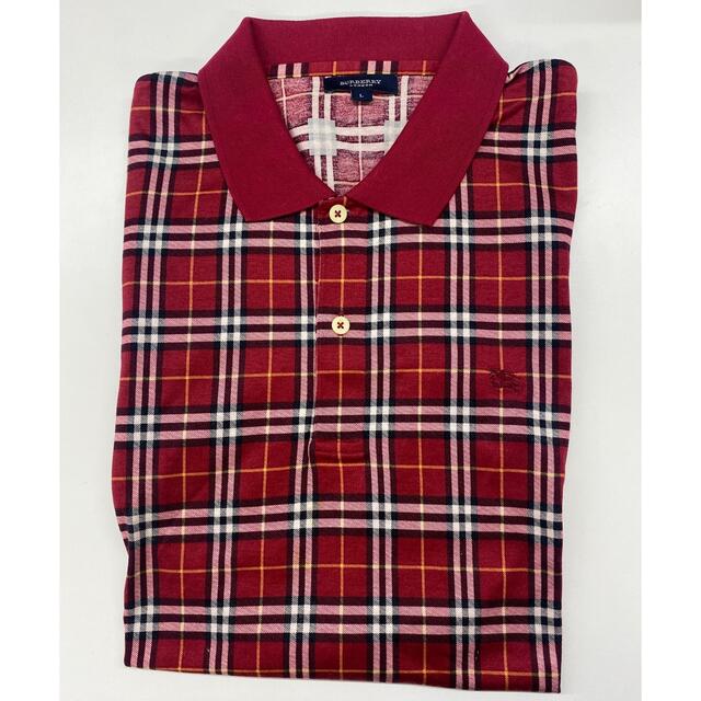 極美品‼️】BURBERRY ポロシャツ ノバチェック シャドウホース L