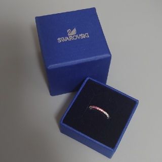 スワロフスキー(SWAROVSKI)のスワロフスキー エターナル ピンキーリング　#5(リング(指輪))