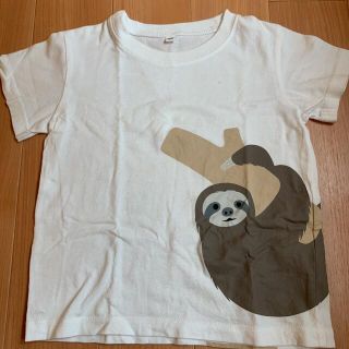 ムジルシリョウヒン(MUJI (無印良品))のナマケモノTシャツ　100cm(Tシャツ/カットソー)