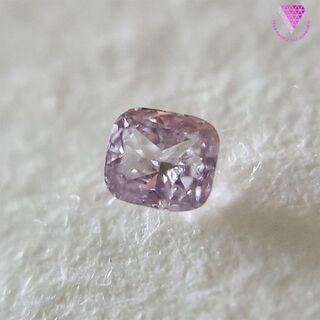 0.104 ct F.Br.Pink I1 CGL 天然 ピンク ダイヤモンド(リング(指輪))