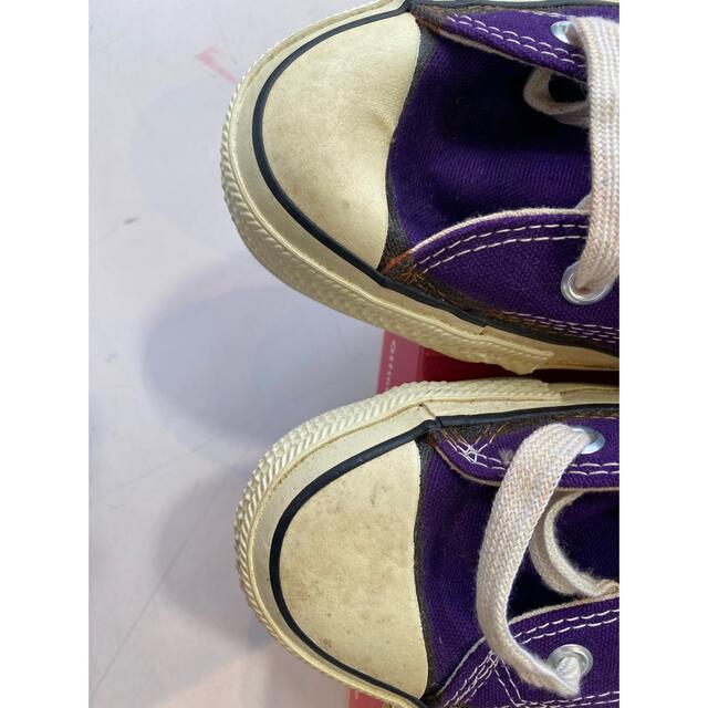CONVERSE(コンバース)の80s USA製 コンバース オールスター 紫 26.5センチ 新品 メンズの靴/シューズ(スニーカー)の商品写真