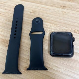 アップルウォッチ(Apple Watch)のApple Watch series3  42mmステンレス セルラー ジャンク(腕時計(デジタル))