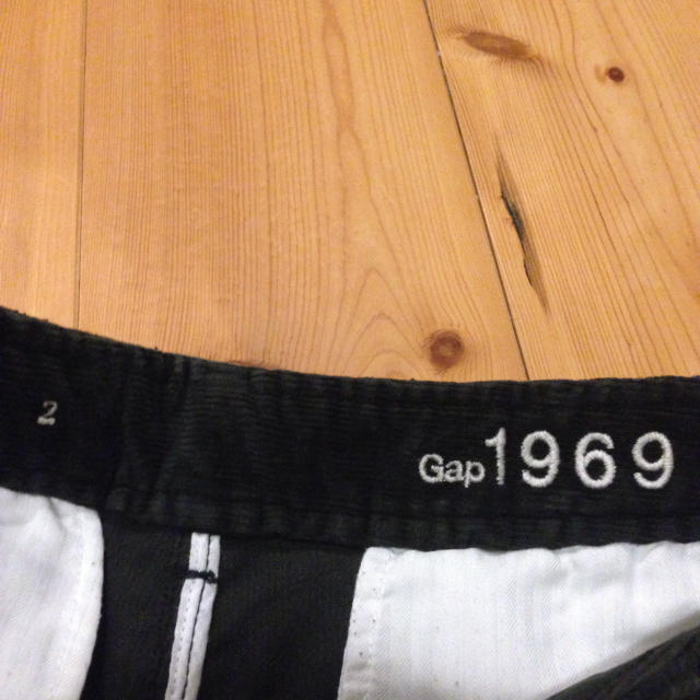 GAP(ギャップ)の♡GAPコーデュロイ黒ショートパンツ♡ レディースのパンツ(ショートパンツ)の商品写真
