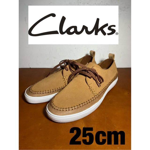 Clarks(クラークス)の未使用　Clarks  ケセルクラフト　ローカットスニーカー メンズの靴/シューズ(スニーカー)の商品写真