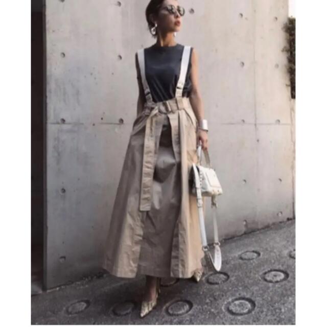 Ameri VINTAGE SUSPENDER LAYERED SKIRT