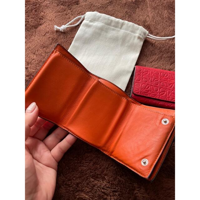 ネット特売中 ️ LOEWE キーケース アナグラム 6連 焦げ茶 大人 高級感