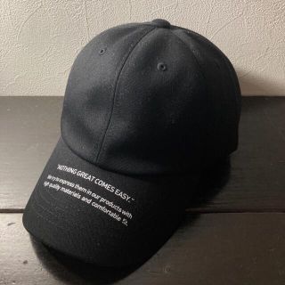 バレンシアガ(Balenciaga)の【最終値下げ】ASCLO NOTHING LETTERING CAP(キャップ)