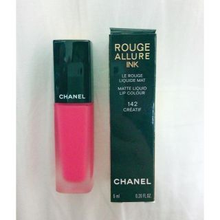 シャネル(CHANEL)のCHANELシャネル ルージュアリュールインク 142 クレアティフ リップ(口紅)