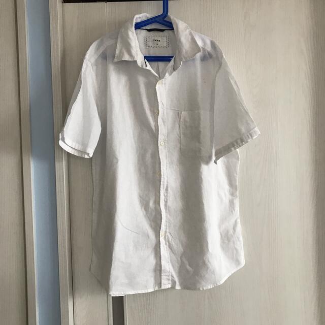ikka(イッカ)のikka イッカ　メンズ　Lサイズ ⭐︎男子⭐︎シャツ　難あり！ メンズのトップス(Tシャツ/カットソー(半袖/袖なし))の商品写真