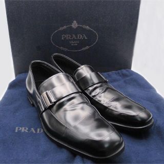 プラダ(PRADA)のPRADA プラダ　レザーシューズ　ローファー　革靴　ビジネスシューズ　#7 (ドレス/ビジネス)