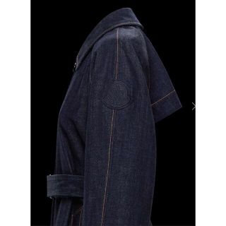 モンクレール(MONCLER)のMoncler PISTACHE レア！デニムトレンチコート(トレンチコート)