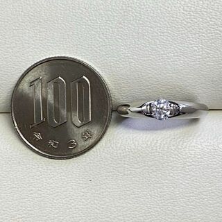 Pt900　高品質ダイヤモンドリング　D0.31ct　サイズ11号　5.0ｇ