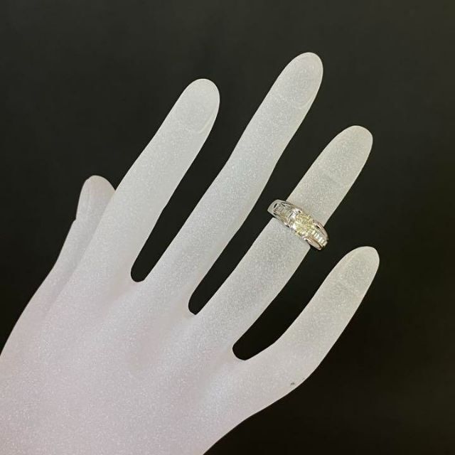 Pt900 大粒ダイヤモンドリング D1.021ct サイズ8号 指輪 ダイヤの通販 ...
