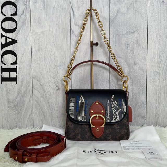 COACH　ホース＆キャリッジ　ショルダーバッグ美品