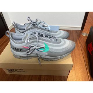 ナイキ(NIKE)のOFF-WHITE × NIKE AIR MAX 97 GREY(スニーカー)