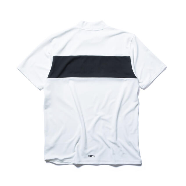 F.C.R.B.(エフシーアールビー)のS FCRB S/S MOCK NECK TRAINING TOP WHITE メンズのトップス(Tシャツ/カットソー(半袖/袖なし))の商品写真