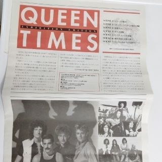 クイーン(Queen)の> Queen Times 全8頁 モノクロ(ミュージシャン)