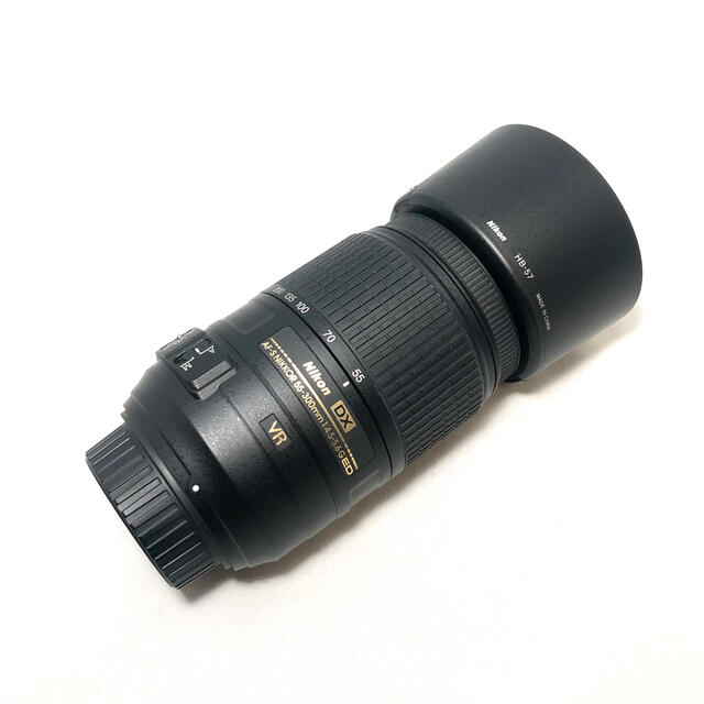 Nikon(ニコン)のNikon AF-S DX 55-300mm f/4.5-5.6G ED VR スマホ/家電/カメラのカメラ(レンズ(ズーム))の商品写真