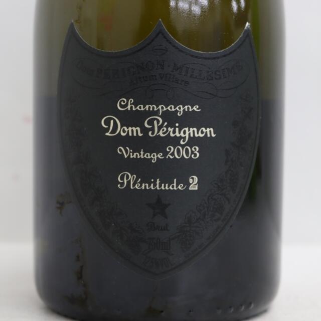 ドンペリニヨン プレニチュード2 P2 2003 Dom perignon - www