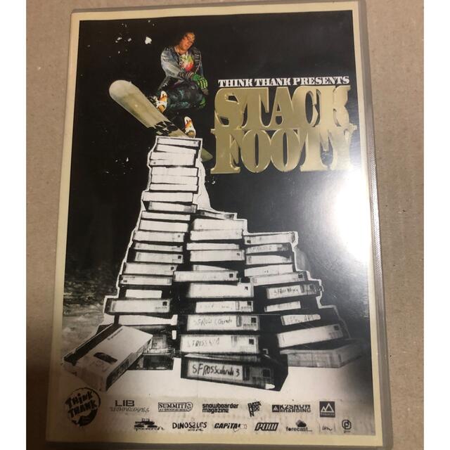 スノーボードDVD STACK FOOTY エンタメ/ホビーのDVD/ブルーレイ(スポーツ/フィットネス)の商品写真