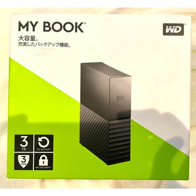 WD 3TB HDD 未使用品