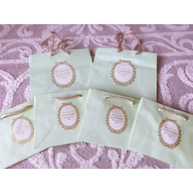 LADUREE(ラデュレ)のラデュレ LADUREE 紙袋　ショッパー　ショップ袋 レディースのバッグ(ショップ袋)の商品写真