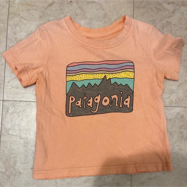 patagonia(パタゴニア)のパタゴニア Tシャツ　2T キッズ/ベビー/マタニティのキッズ服女の子用(90cm~)(Tシャツ/カットソー)の商品写真
