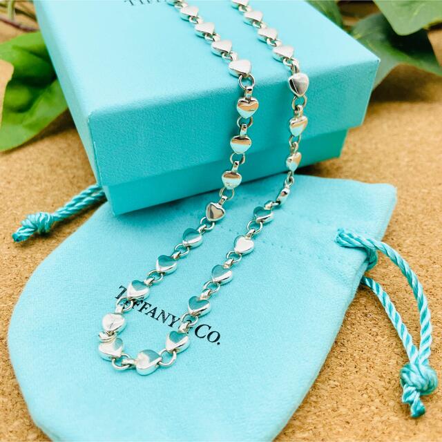 Tiffany & Co. - ティファニー パフ ハート シルバー ネックレスの通販