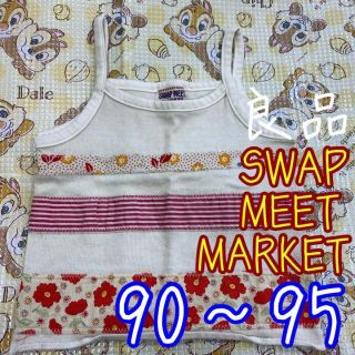 SWAP MEET MARKET キャミソール 花柄 90cm 95cm(Tシャツ/カットソー)