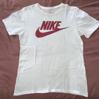 ナイキ(NIKE)のナイキ NIKE ビック ロゴ Tシャツ カラー ホワイト S(Tシャツ/カットソー(半袖/袖なし))