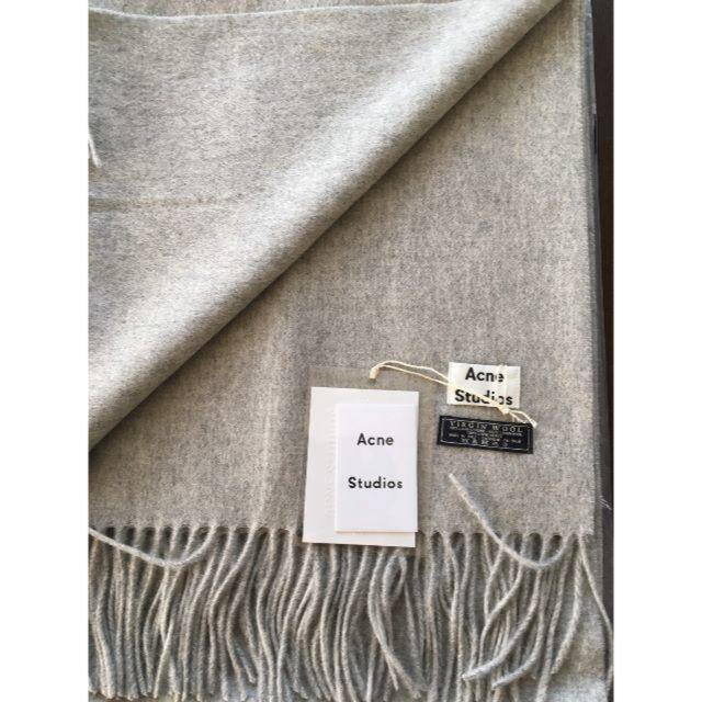 の通販なら acne studios 旧ロゴマフラー - winterparksmiles.com