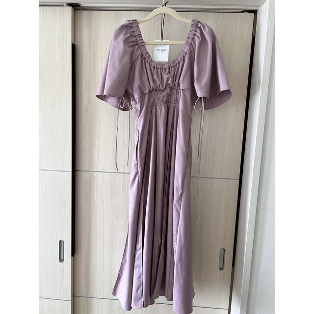 美品 Her Lip To All Day Long Pleated Dress-