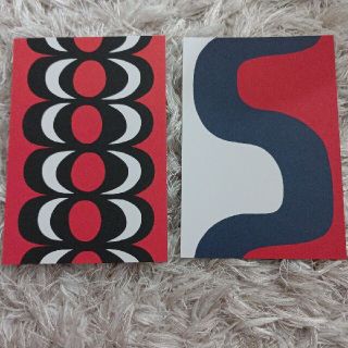 マリメッコ(marimekko)のマリメッコポストカード2枚♪(写真/ポストカード)